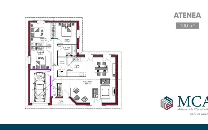 Terrain à partir de 1754m² à Sames à Sames