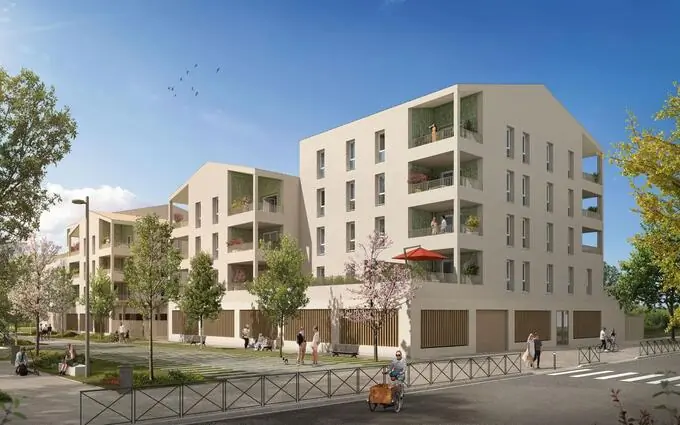 Les allees de la ferme à Grigny