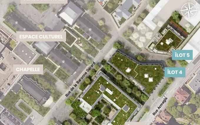 Clos saint-louis acte ii - ilot 4 à Saint-Germain-en-Laye