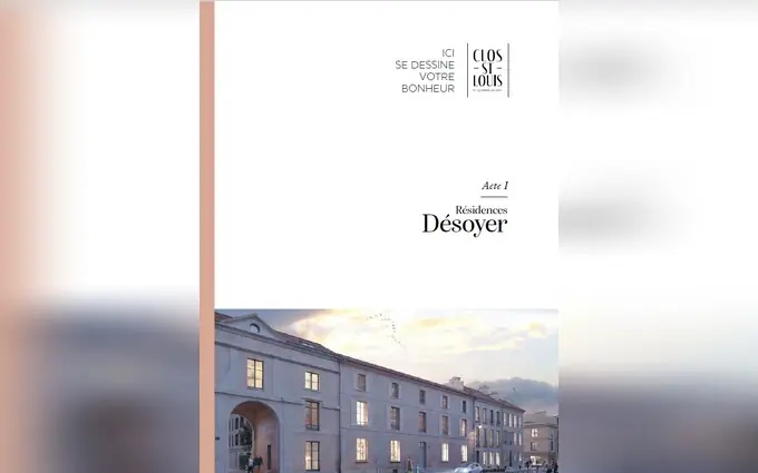 Clos Saint-Louis - Acte I - Résidence Désoyer à Saint-Germain-en-Laye