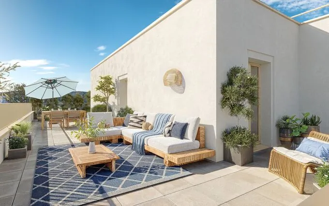 Le jardin du palais à Avignon