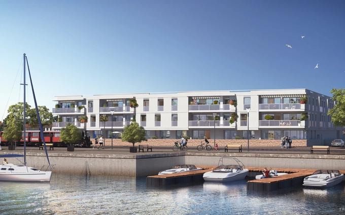 Les haubans à La Tremblade