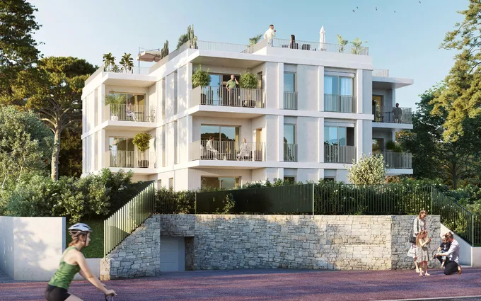Antibes juan-les-pins résidence de standing à 200 m de la plage à Antibes