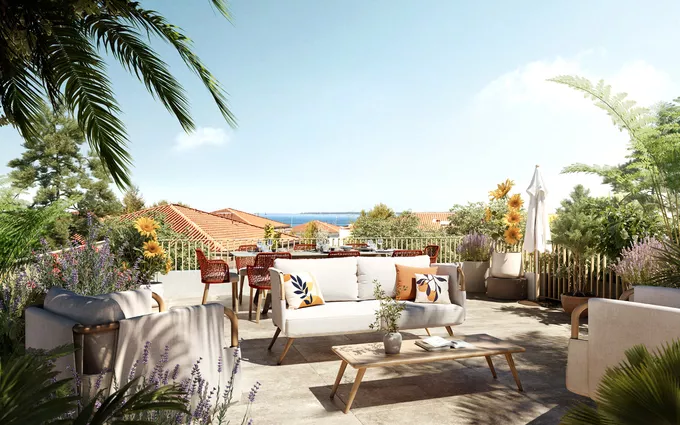 Antibes juan-les-pins résidence de standing à 200 m de la plage à Antibes