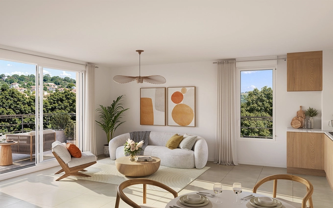 La seyne-sur-mer résidence rare à 800 m de la plage