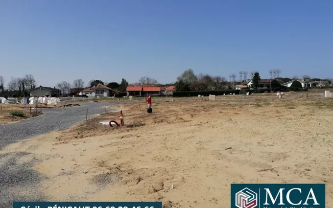 Terrain à partir de 433m² à saint-paul-lès-dax à Saint-Paul-lès-Dax (40990)