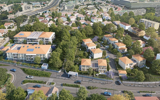 Toulon au sein d'un parc d'exception proche commodités à Toulon