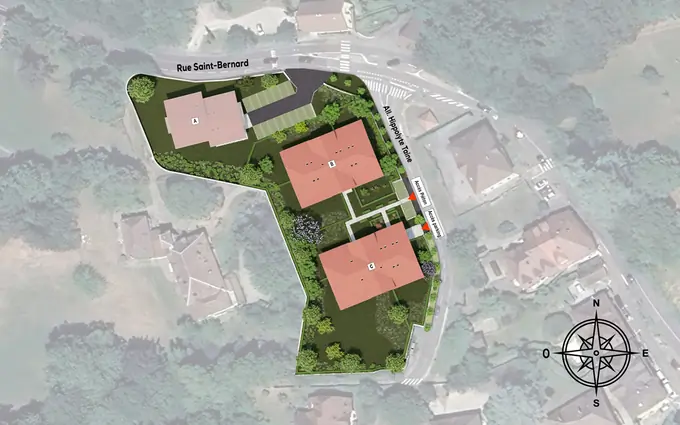 Le clos des hautes vignes à Menthon-Saint-Bernard