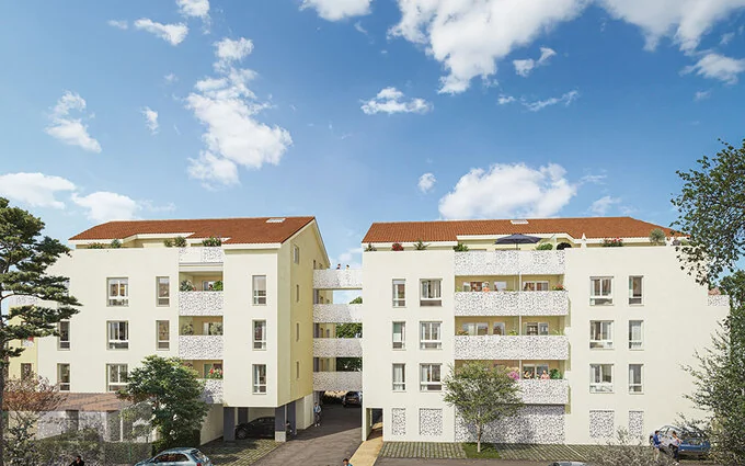 Patio village à Vaulx-en-Velin