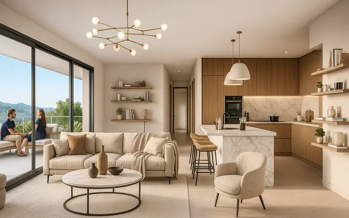 La résidence auréa à La Roquette-sur-Siagne (06550)