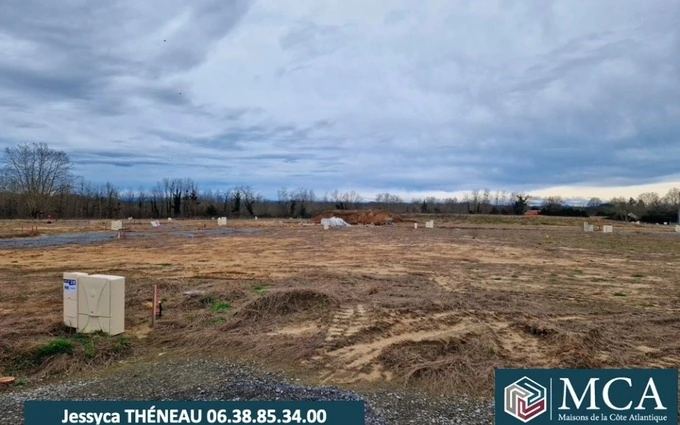 Terrain à partir de 433m² à saint-paul-lès-dax à Saint-Paul-lès-Dax (40990)