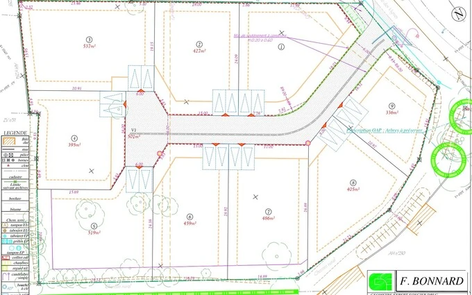Terrain à partir de 427m² à saint-étienne-du-bois à Saint-Étienne-du-Bois