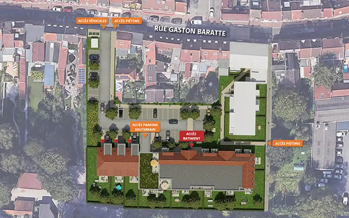 Residence gaston baratte à Villeneuve-d'Ascq