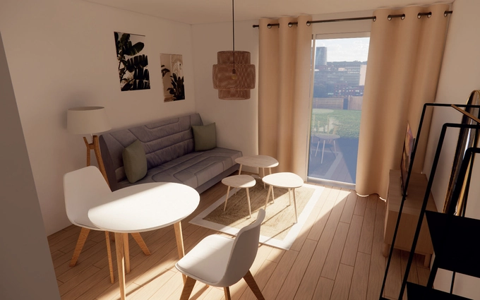 Le mans résidence étudiante rive droite proche centre à Le Mans