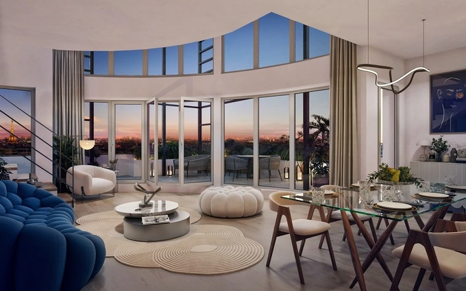 Vue en scene à Meudon