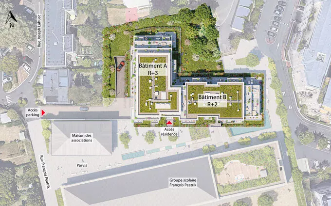 Les jardins d'althéa à Le Plessis-Robinson