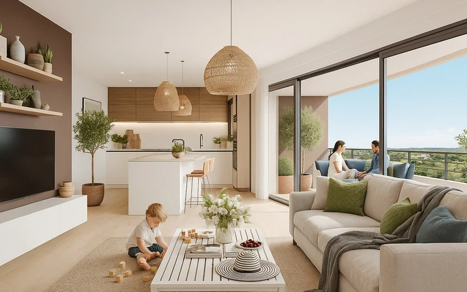 Antibes résidence neuve au coeur de la pinède à Antibes