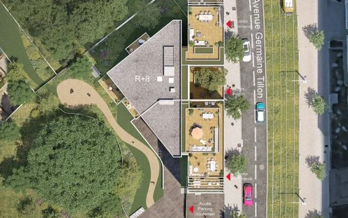 Residence quartier nouvelle mairie à Montpellier