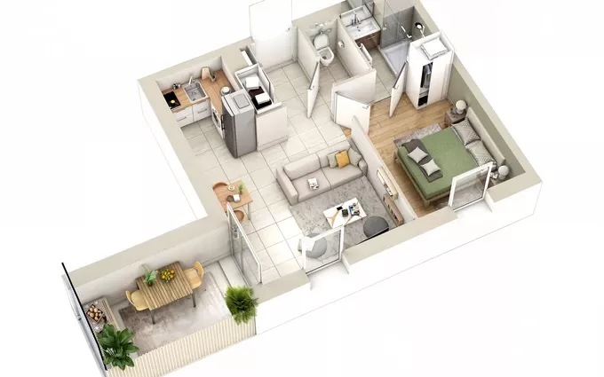 Sérénys bâtiment b3 à Flavin