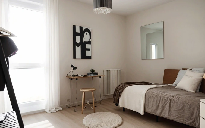 Caen à résidence étudiante 9 min à pied du campus à Caen