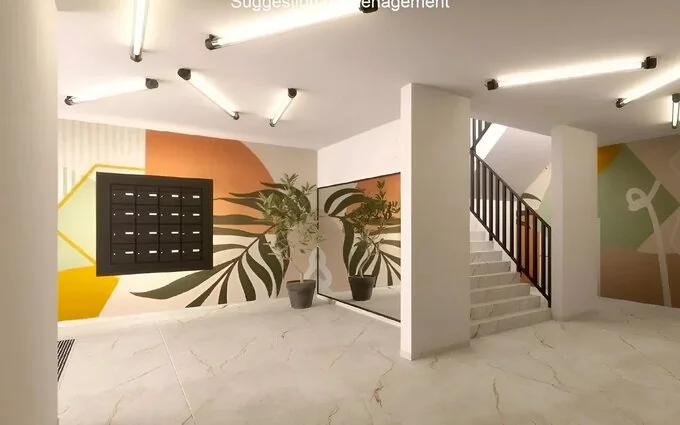 Residence face a l'arbre blanc à Montpellier