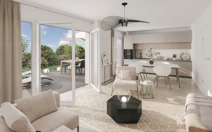 Les clairieres boisees - bocage citadin - maisons à Chantepie