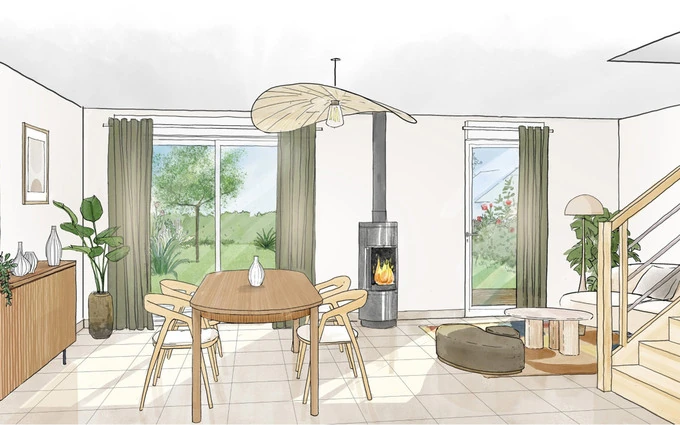 Montgermont en bordure du parc de la métrie à Montgermont (35760)