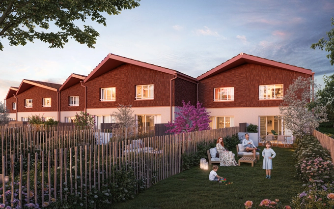 Villas roseaux à Saint-Jean