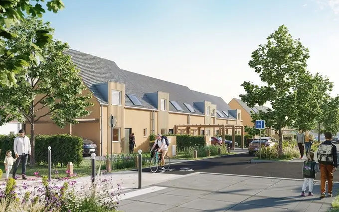 Le domaine d'ombrage à Escaudain