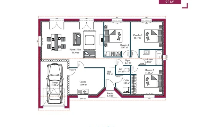 Terrain à partir de 803m² à flaugeac à Cunèges