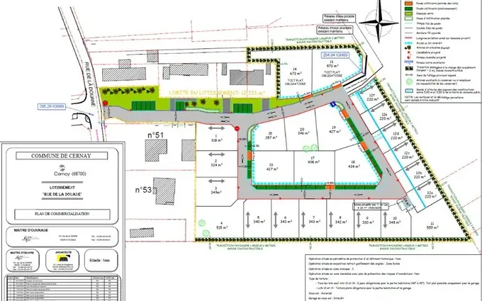 Rue de la douane à Cernay