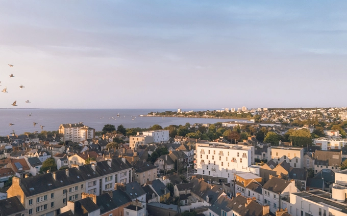 Coeur océan à Saint-Nazaire