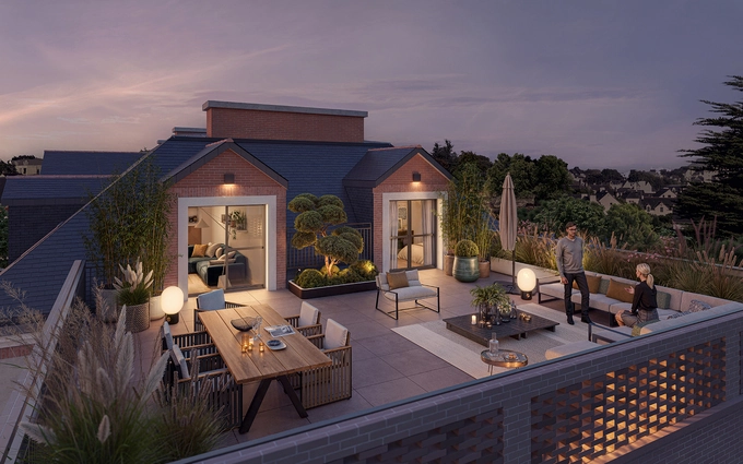 Cour lawrence à Dinard