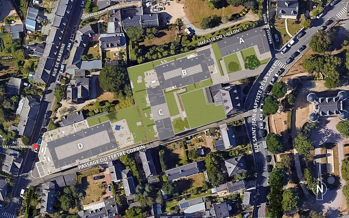 Cour lawrence à Dinard