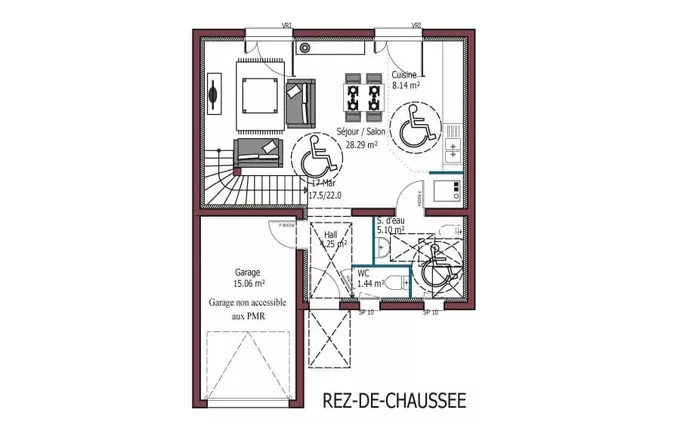 Maison à partir de 79m² à ondres à Ondres