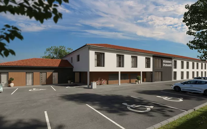 L'empreinte - rés. étudiants à Champcevinel