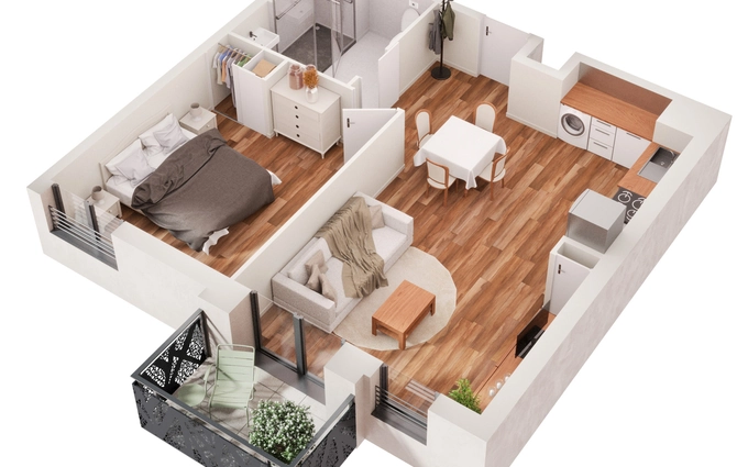 Villas ginkgos le biloba à Bourges