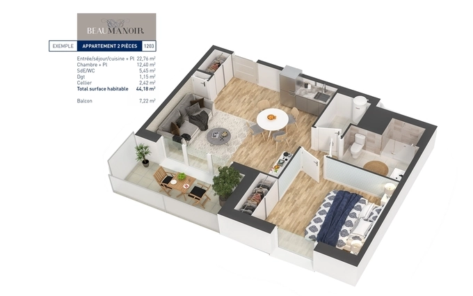 Beaumanoir à L'Huisserie