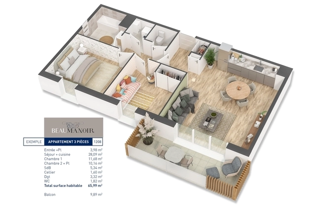 Beaumanoir à L'Huisserie