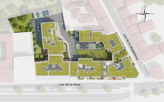 Les terrasses de la madeleine à Pomponne