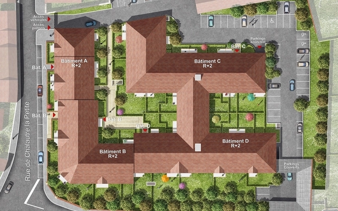 Ruelle aux vignes à Provins