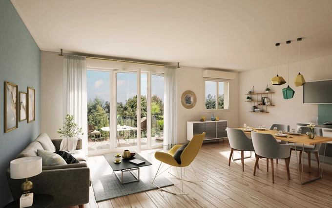 La résidence des petits ponts à Le Blanc-Mesnil