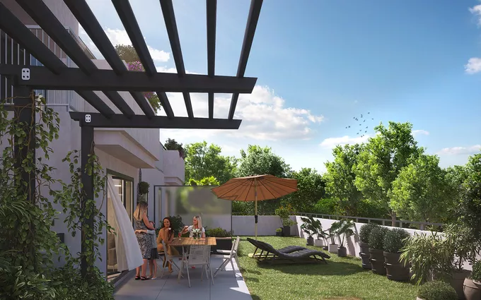 Terrasses de vaux à Coulommiers