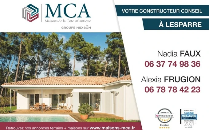 Terrain à partir de 400m² à hourtin à Hourtin (33990)