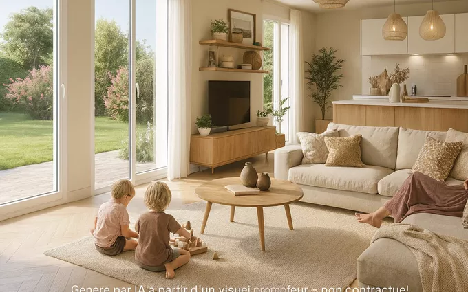 Montivilliers quartier résidentiel à 5 min en voiture de la gare à Montivilliers (76290)