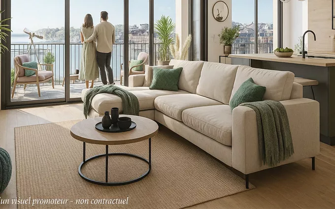 Dieppe vue chenal au pied du port de plaisance à Dieppe