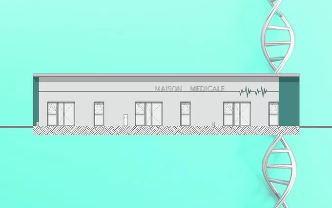 Luisant - maison medicale - t1 à Luisant