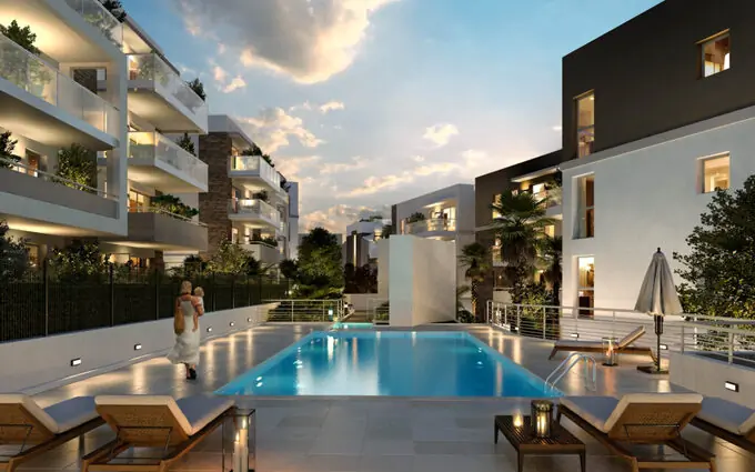 Le domaine d'azur à Saint-Laurent-du-Var