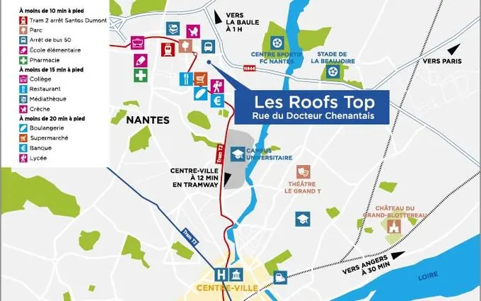 Les roofs top à Nantes