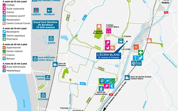 L'écrin blanc à Carbon-Blanc